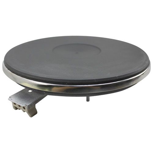Vulcan Hart 00-421240-00002 9.25" DIA. French Plate Surface Heater W/ Screw and Offset Pin, 240V, 2000W