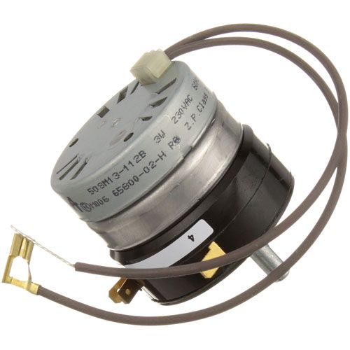 Vulcan Hart VH411690-2 Timer W/ Old Style Black Knob & 3/16" D-Stem Flat Down 1-15/16" DIA 60 Min