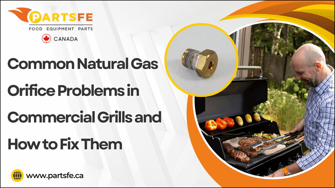 Common Natural Gas Orifice Problems in Commercial Grills and How to Fix Them-PartsFeca