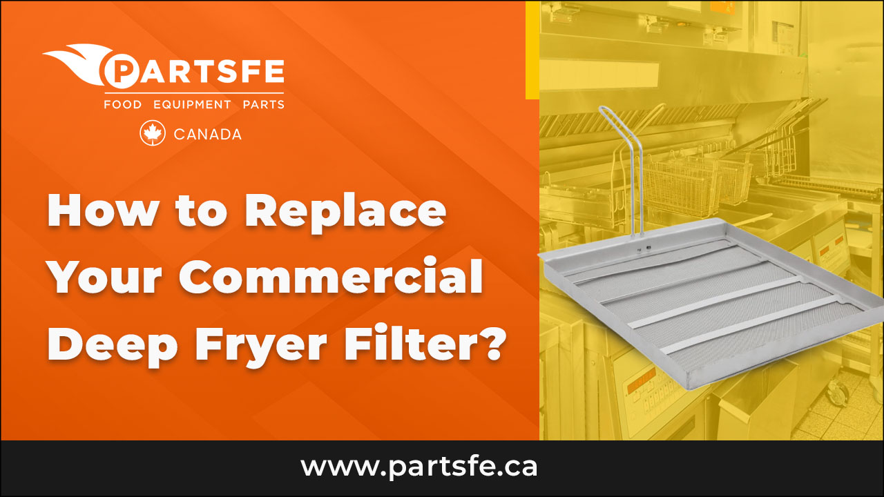 Deep fryer filter
