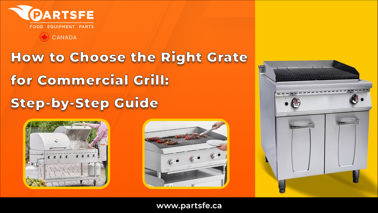 How to Choose the Right Grate for Commercial Grill: Step-by-Step Guide_PartsFeca