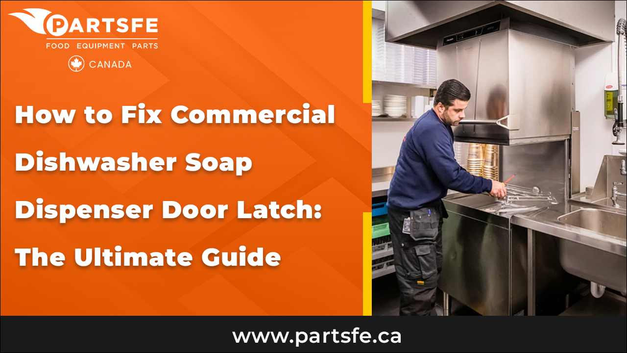 How to Fix Commercial Dishwasher Soap Dispenser Door Latch: The Ultimate Guide_PartsFeCa