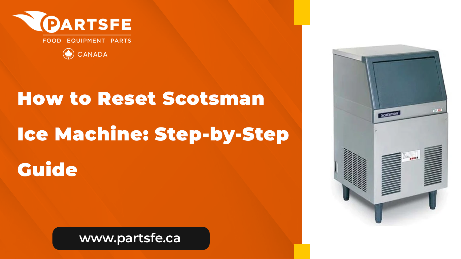 How to Reset Scotsman Ice Machine_PartsFeCa