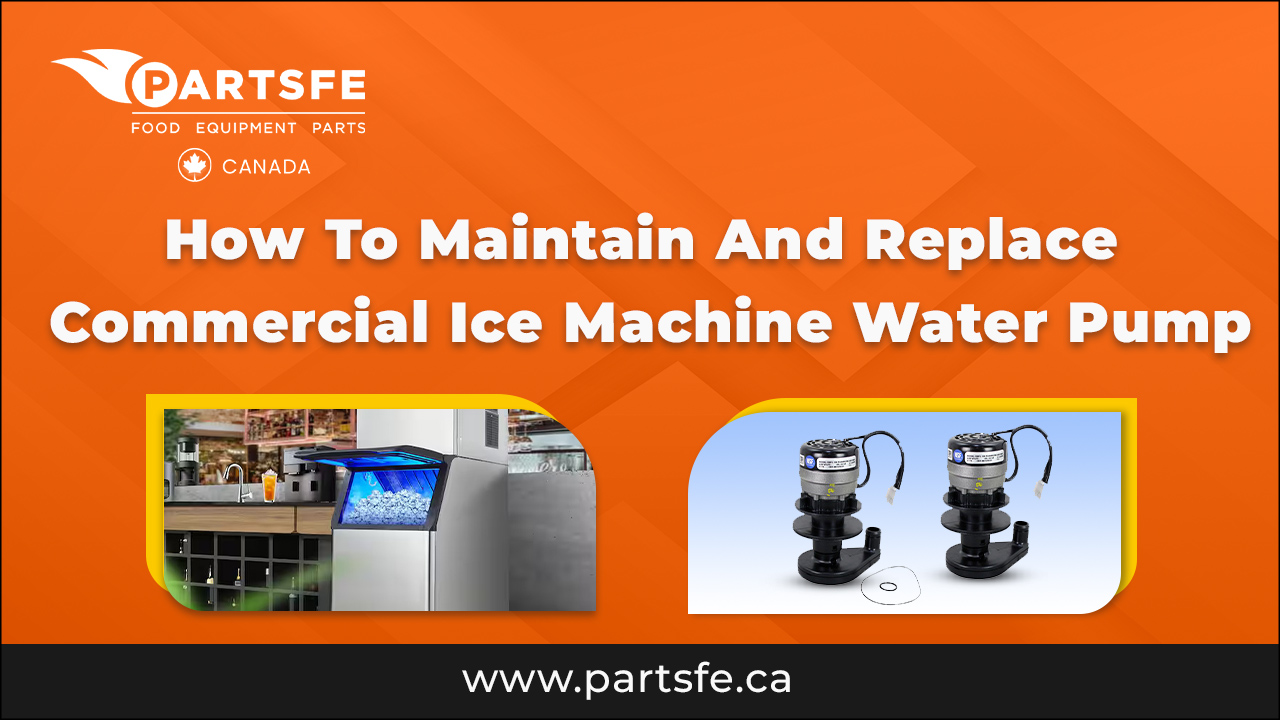 Commercial Ice Machine Water Pump
