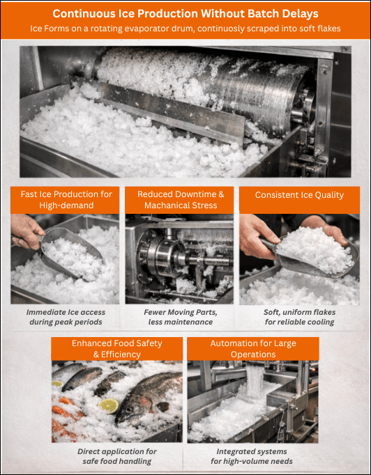 Operational Efficiency Gains with Flake Ice Machine Technology_PartsFe CA