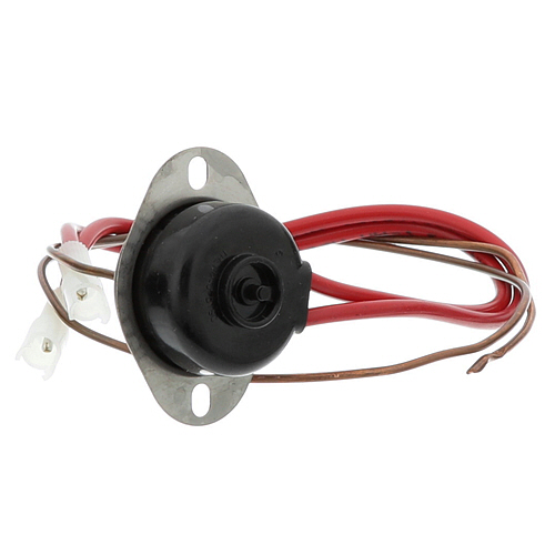 Hobart 271123 Dishwasher Hi-Limit thermostat-O-Disc W/ 18" Copper Sensor Probe 9-1/2" Red Wire Leads & Shielded Pin Connectors