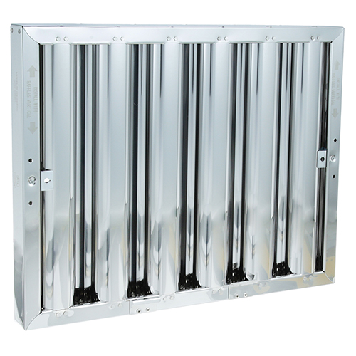 Component Hardware Group FR51-1620-MH Hood Filter W/ Handles, S/S, 16"X20"X2"