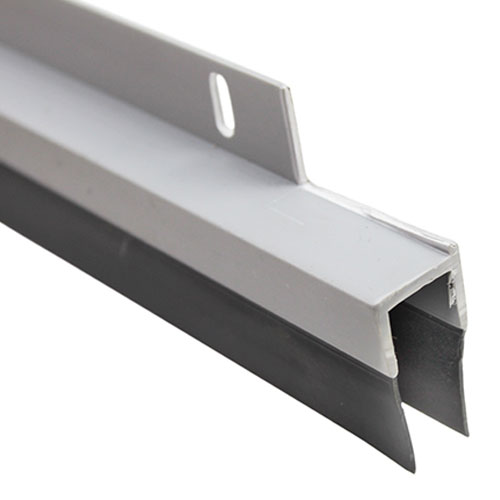 Kolpak KOL532112565 1-1/2" High Door Sweep W/ Bracket, 36-11/16" Long