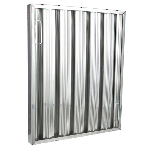 Component Hardware Group F50-2520 Framed Baffle Filter 25" X 20" SS