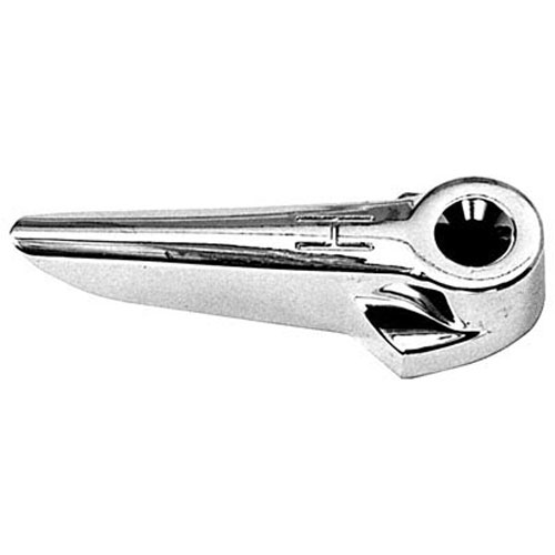 T&S Brass 3410H-TS Brass Lever Handle 2 5/8" Includes Hot Button and Screw Chrome-Plated