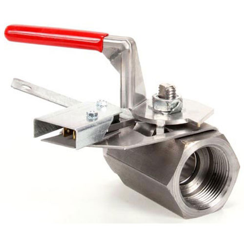 Frymaster 8066373SP Fryer Drain Valve Assembly 1.25" H50