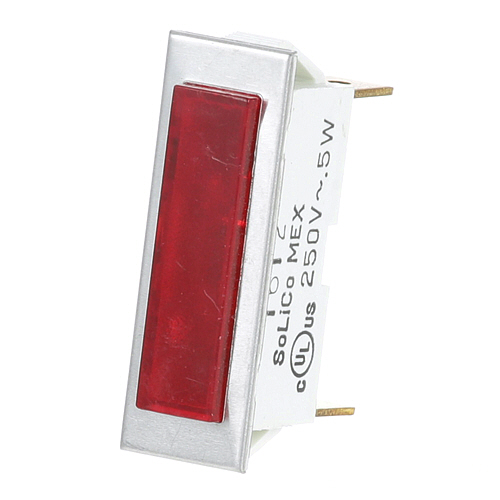 Victory 50102401 Signal Light 3/8" X 1-5/16" Red 250V