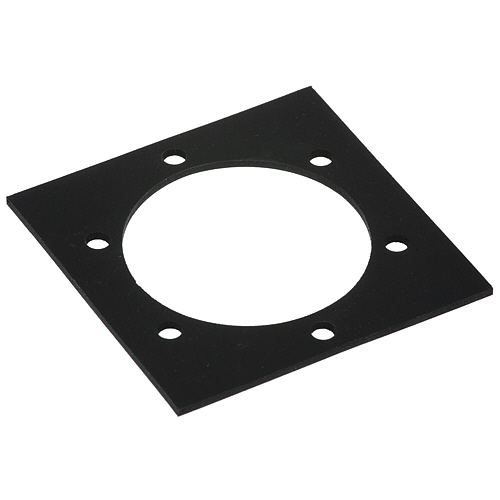 Jackson 05330-200-02-70 Dishmachine Booster Tank Gasket W/6 MT Holes 4-1/2" X 4-1/2" X 1/8" Thick