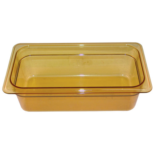 Cambro SP-323 Hot Pan 1/3 X 4-150 Amber
