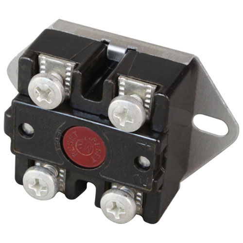Bunn BU23717.0003 Hi-Limit Thermostat W/ Reset Button, 4 Screw Terminals, 230&deg;F