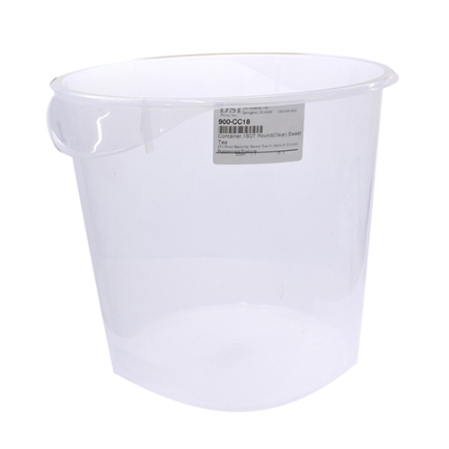 Rubbermaid FG572724CLR 18Qt Round (Clear) Sweet Tea Container