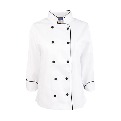 Allpoints 18792XL Kng 2Xl Ladies Chef Coat Executive Long Sleeve