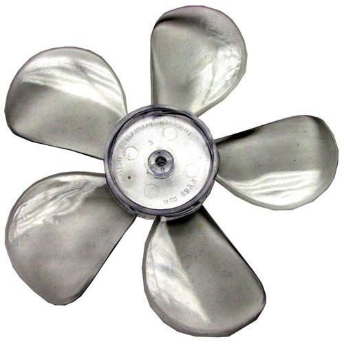 Randell RFFAN005 5-1/2" CCW Evaporator Fan Blade W/  3/16" Hole