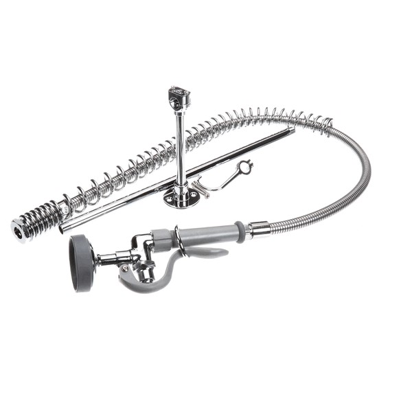 T&S Brass B-2250-B-18R Pre-Rinse Assembly 44" SS Flex Hose