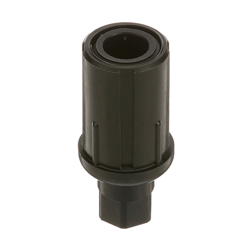 Allpoints 1191103 Black Plastic Bullet Foot (Hex,Black Plst,F/1-5/8"OD
