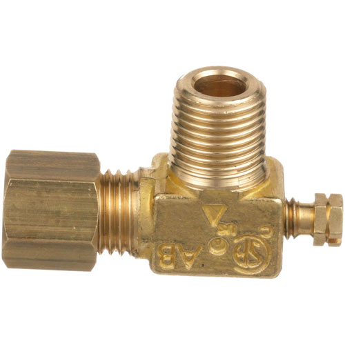 Hobart 404193-2 Pilot ADJ Valve W/1/8 MPT X 3/16 CC, 90 DEG, Adjustable