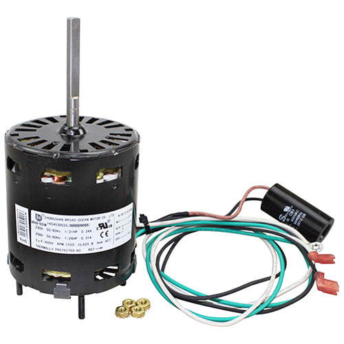 Manitowoc 24-1293-9 Ice Machine Fan Motor W/Capacitor 220V 50/60HZ