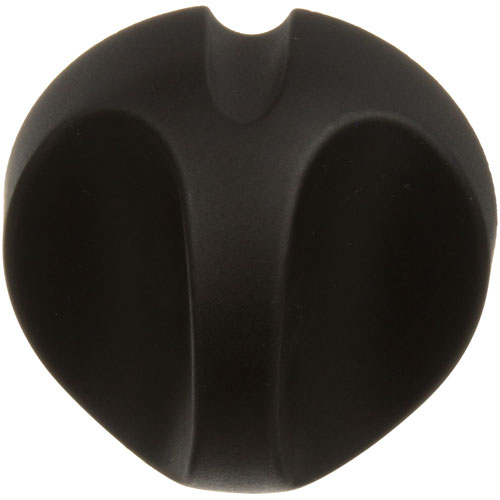 Vulcan Hart 00-428300-00001 Range Knob Black W/1/4" D Stem 2-3/4" OD