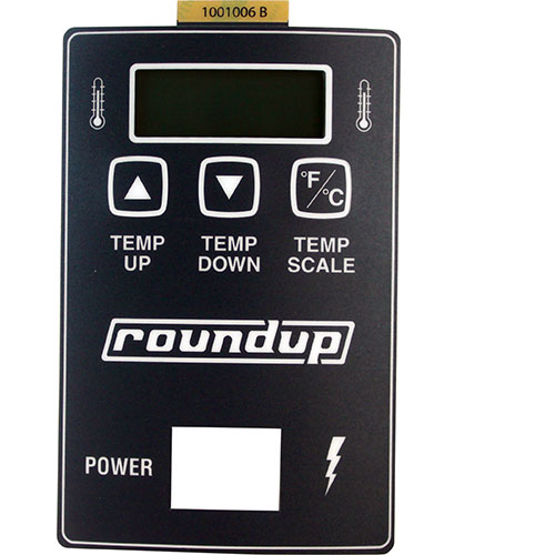 Roundup - AJ Antunes 1001006 Vertical Toaster Control Label