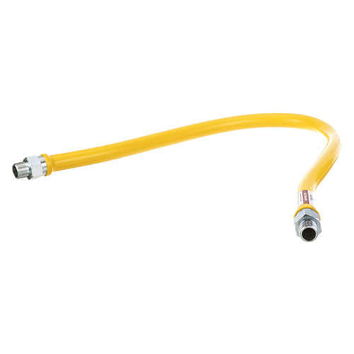 Dormont 44S0157-48 Gas Hose 3/4" X 48" SS PVC Coating