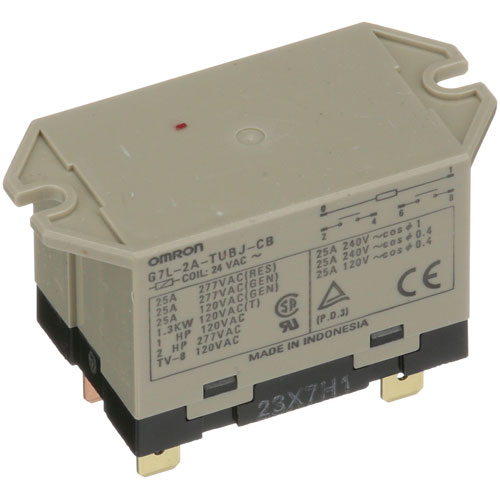 Blodgett 37058 Oven DPST Relay W/ 6 Terminals 25AMP 24V