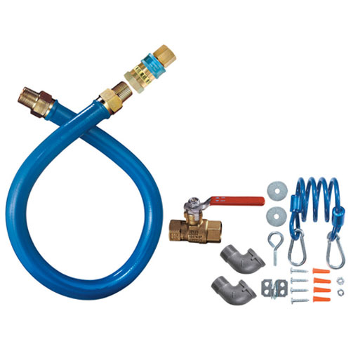 Dormont 1650KIT48 Gas Connector Hose Kit 1/2" X 48"