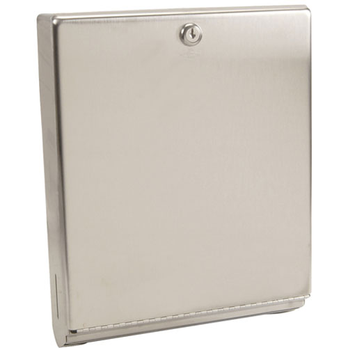 Bobrick 262 Mount Towel Dispenser W/Key SS