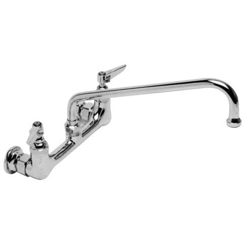T&S Brass B0231 Wall-Mount Faucet Heavy-Duty W/12" Nozzle & Handles 8" Centers