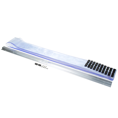 Kason 402SA6064684 46" X 84" Easimount Strip Curtain