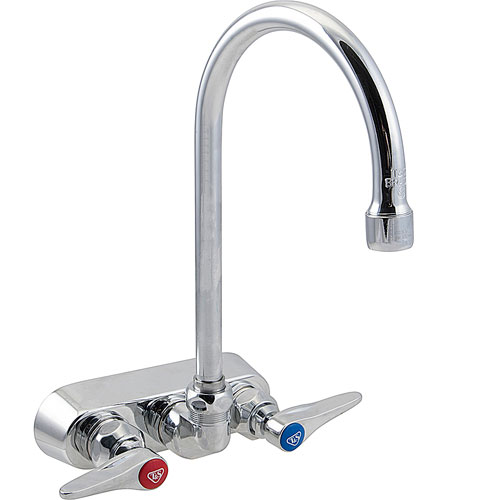 T&S Brass B-1145 Faucet Wall 3-1/2" 6"GSNK