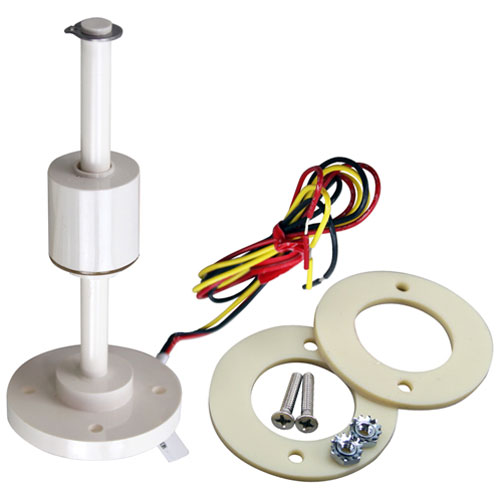 Hatco 02.01.029 Hatco Float Switch with Top Flange, Black Common, Yellow N.O