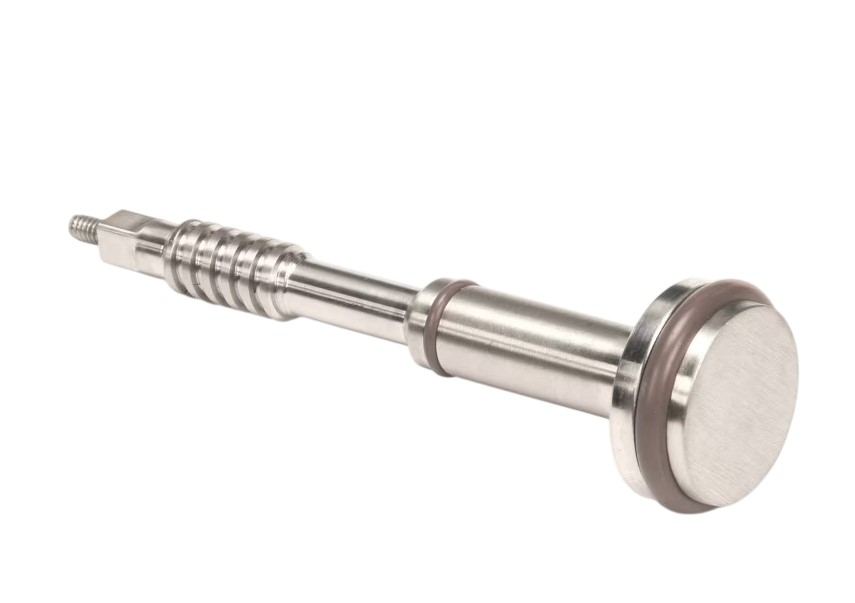 Cleveland 107485 Faucet Valve W/Phenolic Knob Round 1-1/2" Stem 10-24 Thread SS