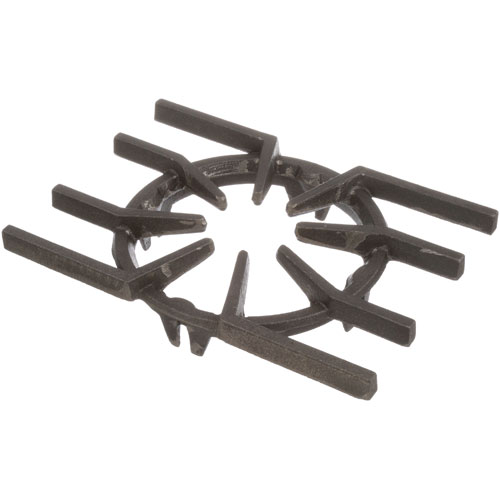 Jade Range 100119000 Cast Iron Spider Grate 6-3/4" DIA, 9-7/8" X 6-7/8" SQ, 4 Notches, 8 Legs