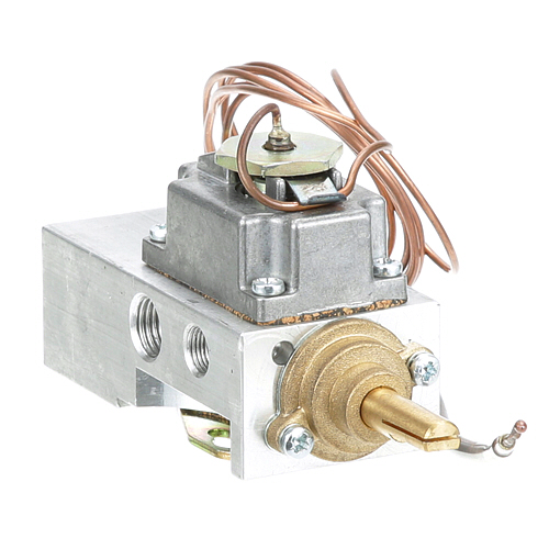 Star Mfg 2J-Z5959 Griddle Combination Control W/ 1/8" NPT Inlet & Multiple Outlet Sizes 24" Cap 7-1/2" x 3/16" Bulb 1/4" D-Stem