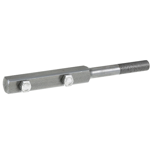 Bakers Pride S3010X Oven Door Rod 9/16" OD X 8" W/Bolts 9/16"-18 THD Nut