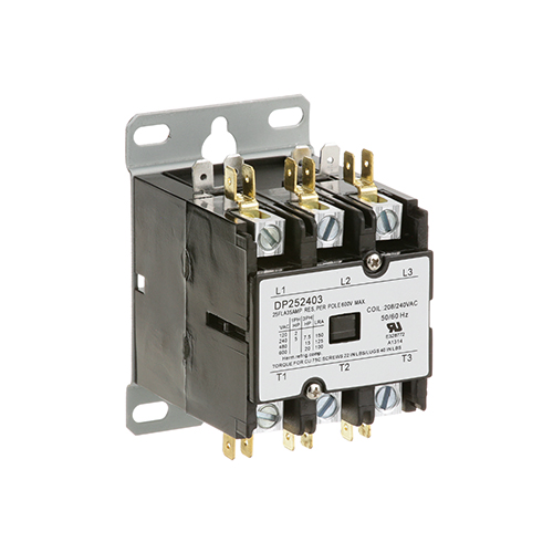 Manitowoc 2006619 3-Pole Contactor, 25 AMP, 240V