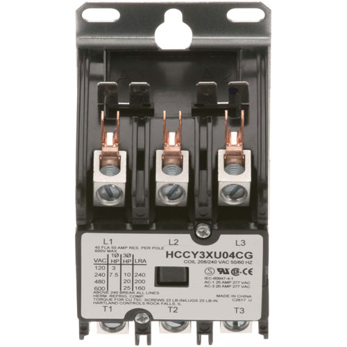 Frymaster FM8070074 Contactor 3-Pole 40/50A 208/240V