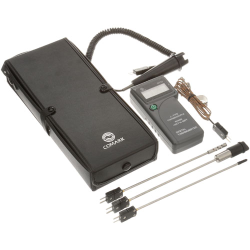 Comark DT33/P1 Digital Thermometer Kit W/Carrying Case, 125 to 500 F