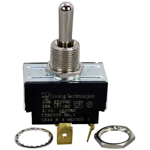 Hobart 00-875567 4 Terminal Toggle Switch ON/OFF/ON 10A 250VAC