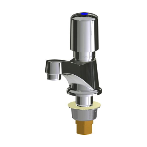 Chicago Faucet 333-665PSHABCP Brass Metering Faucet 1-1/2" Shank Chrome Plate