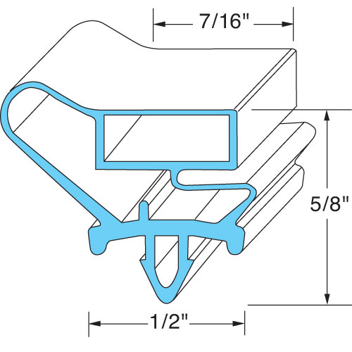 Beverage Air 712-013C-04 Door Gasket