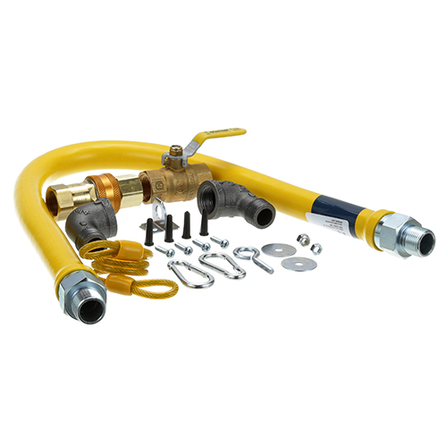 Dormont 44S0290-36 Gas Hose Kit 3/4" X 36" Stainless Steel