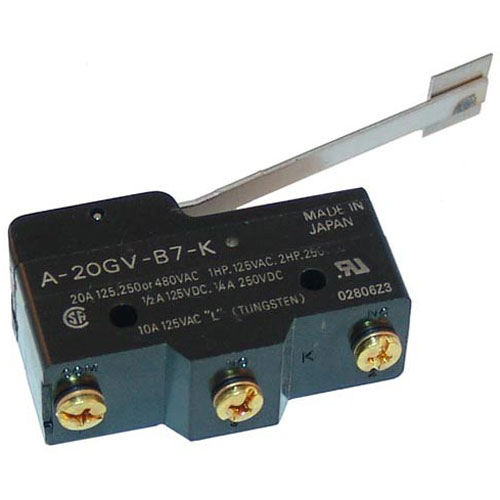 Dynamic Cooking Systems 16054 Door Switch 1" Oc Holes No, Nc
