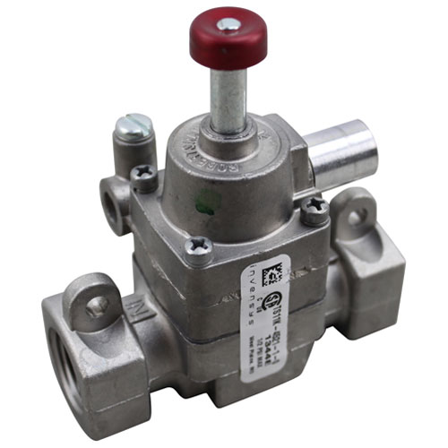 Bakers Pride M1557X Oven Gas Safety Valve 1/2" MPT Gas In/Out 1/4" CCT Pilot Out TS11