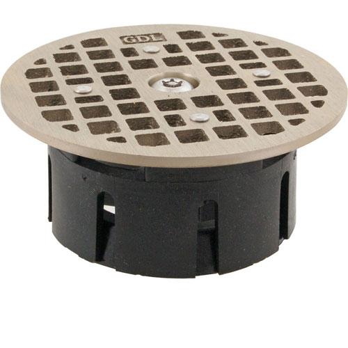 Allpoints 1021171 Floor Drain Lock ,3.5",RD,SMITH